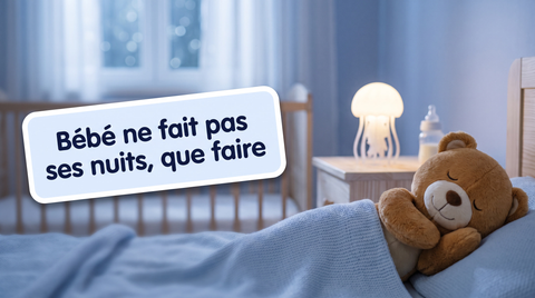 Pourquoi bébé ne fait pas ses nuits