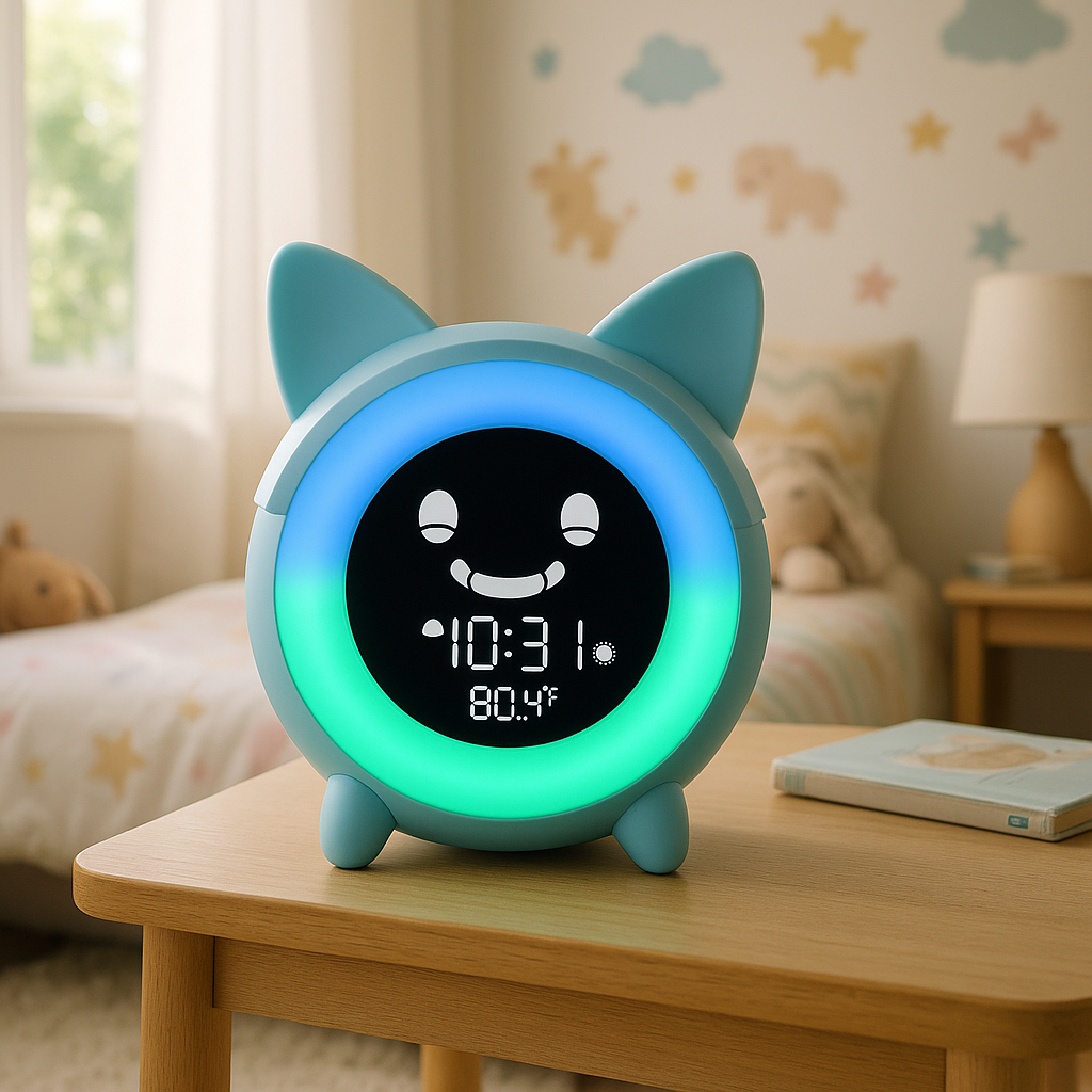Veilleuse Réveil Éducatif Chat