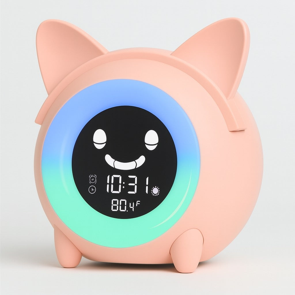 Veilleuse Réveil Éducatif Chat