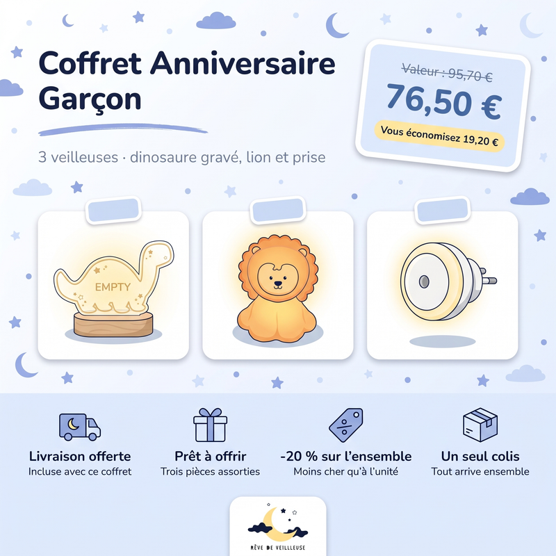 Coffret Anniversaire Garçon