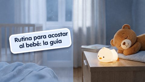 Rutina para acostar al bebé