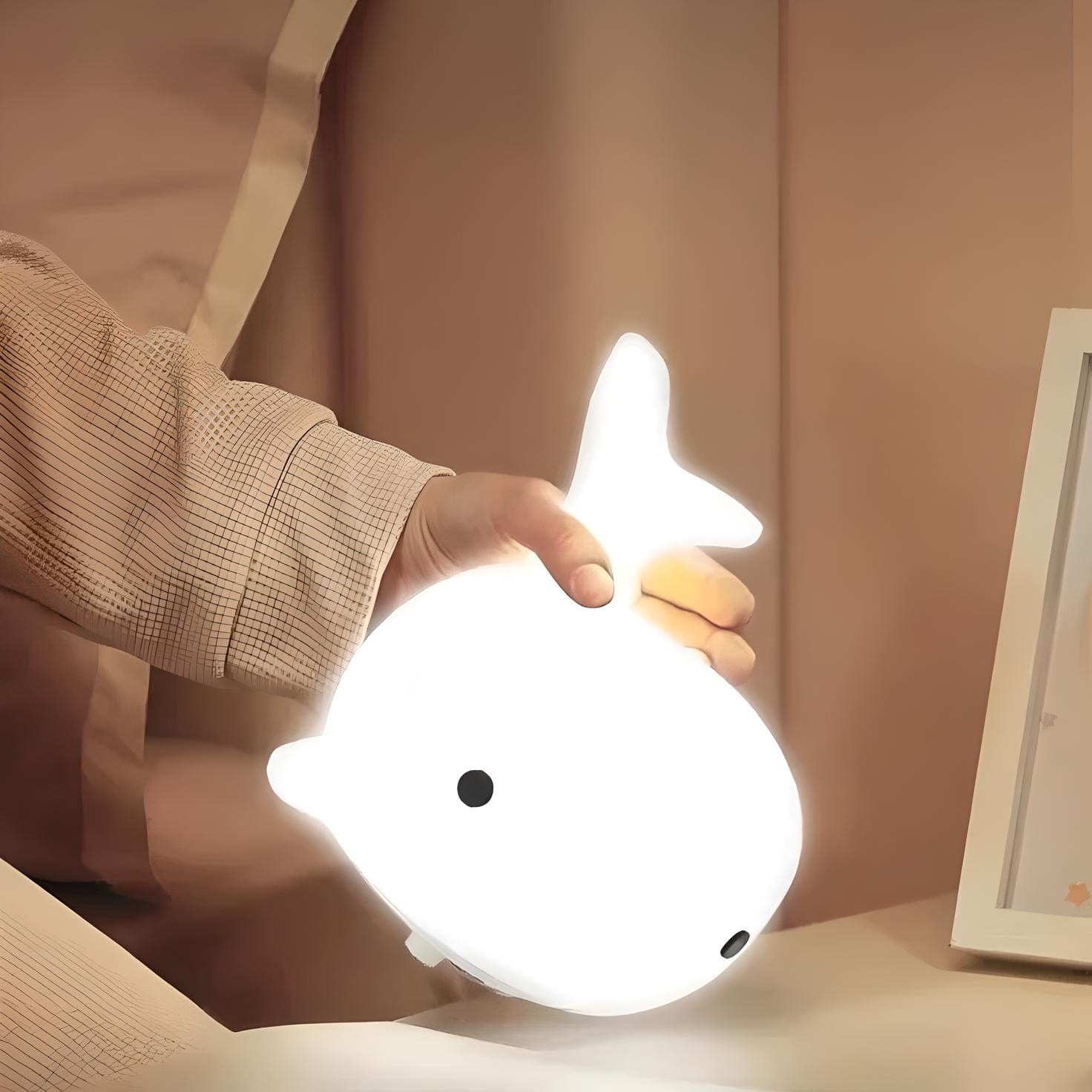 Veilleuse Bébé Baleine