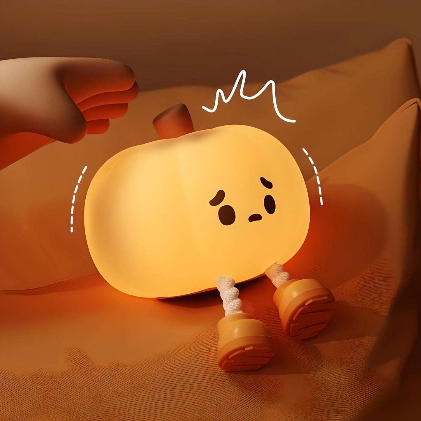 Veilleuse Bébé Citrouille - Déco Enchanteuse