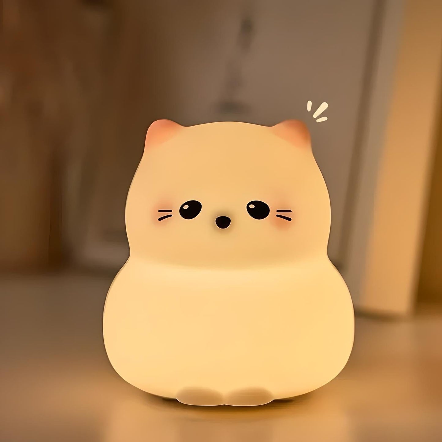 Veilleuse chat mignon pour bébé et enfant