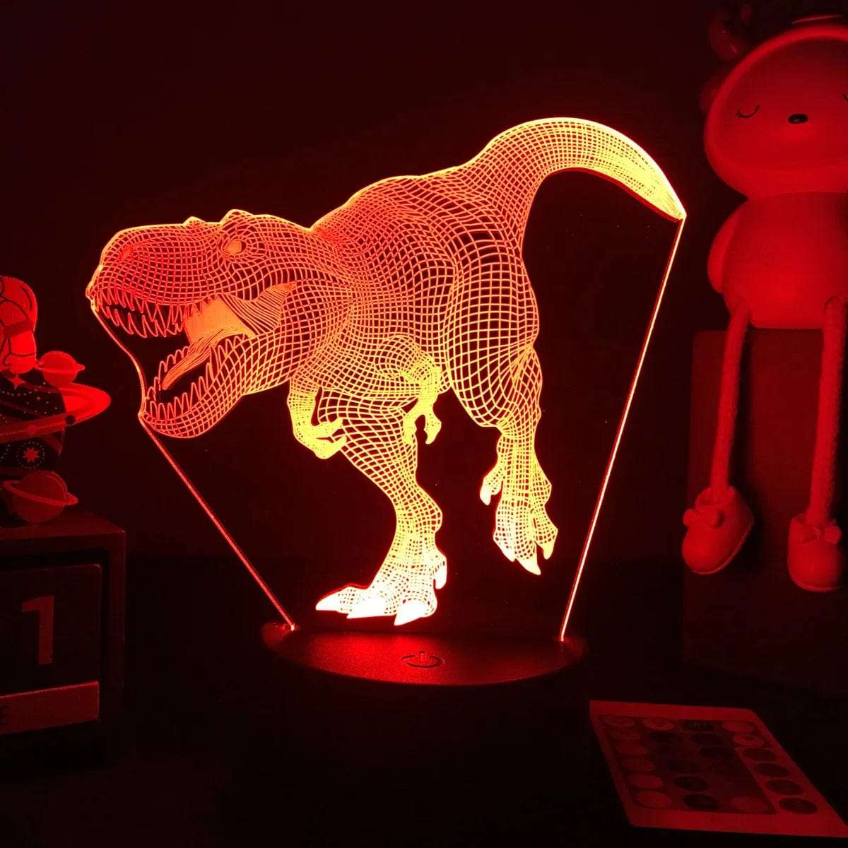 Veilleuse Dinosaure 3D