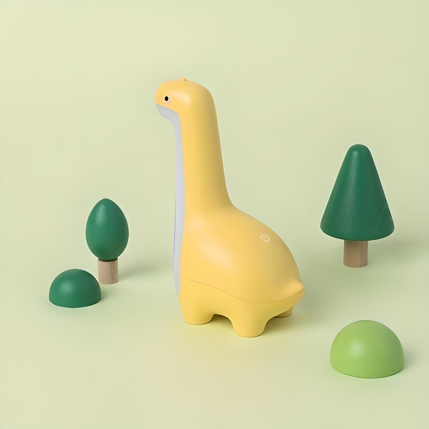 Veilleuse Dinosaure USB - Recharge Facile Jaune