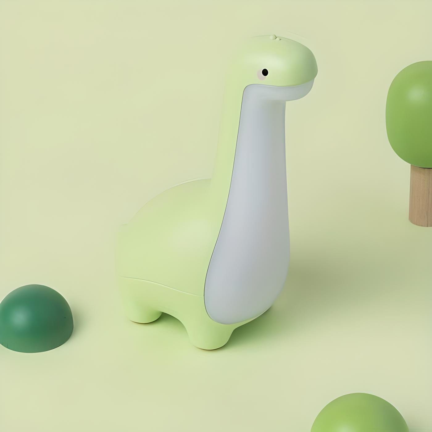 Veilleuse Dinosaure USB - Recharge Facile Vert