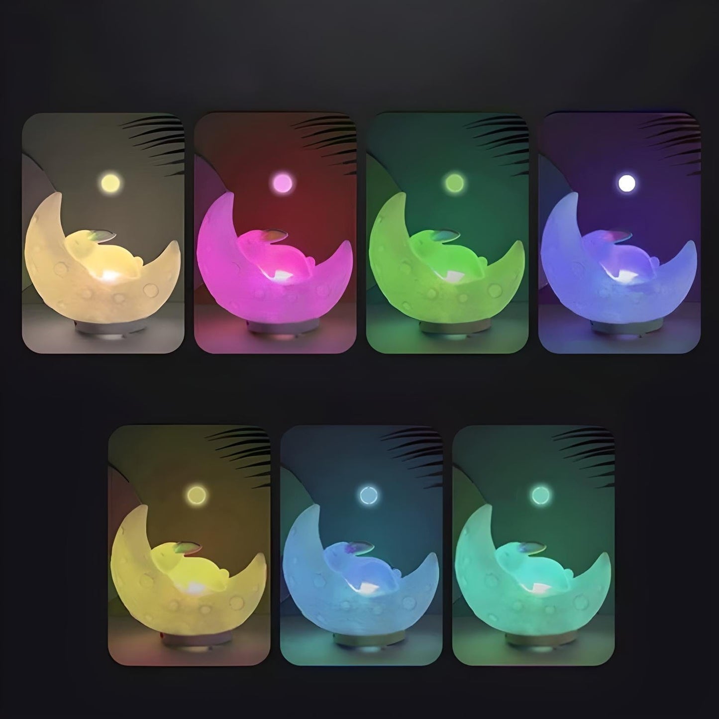 Veilleuse Lapin Lune