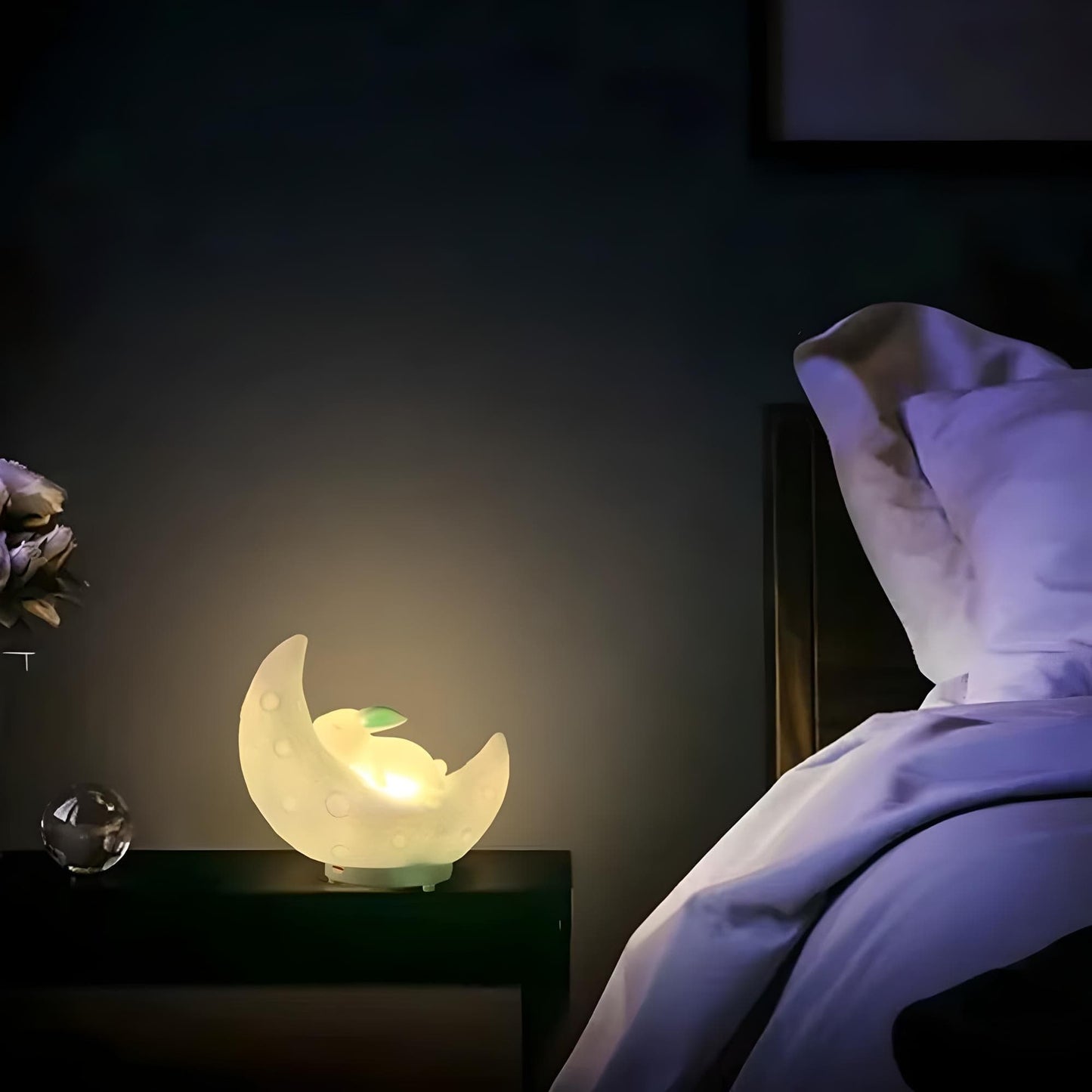 Veilleuse Lapin Lune