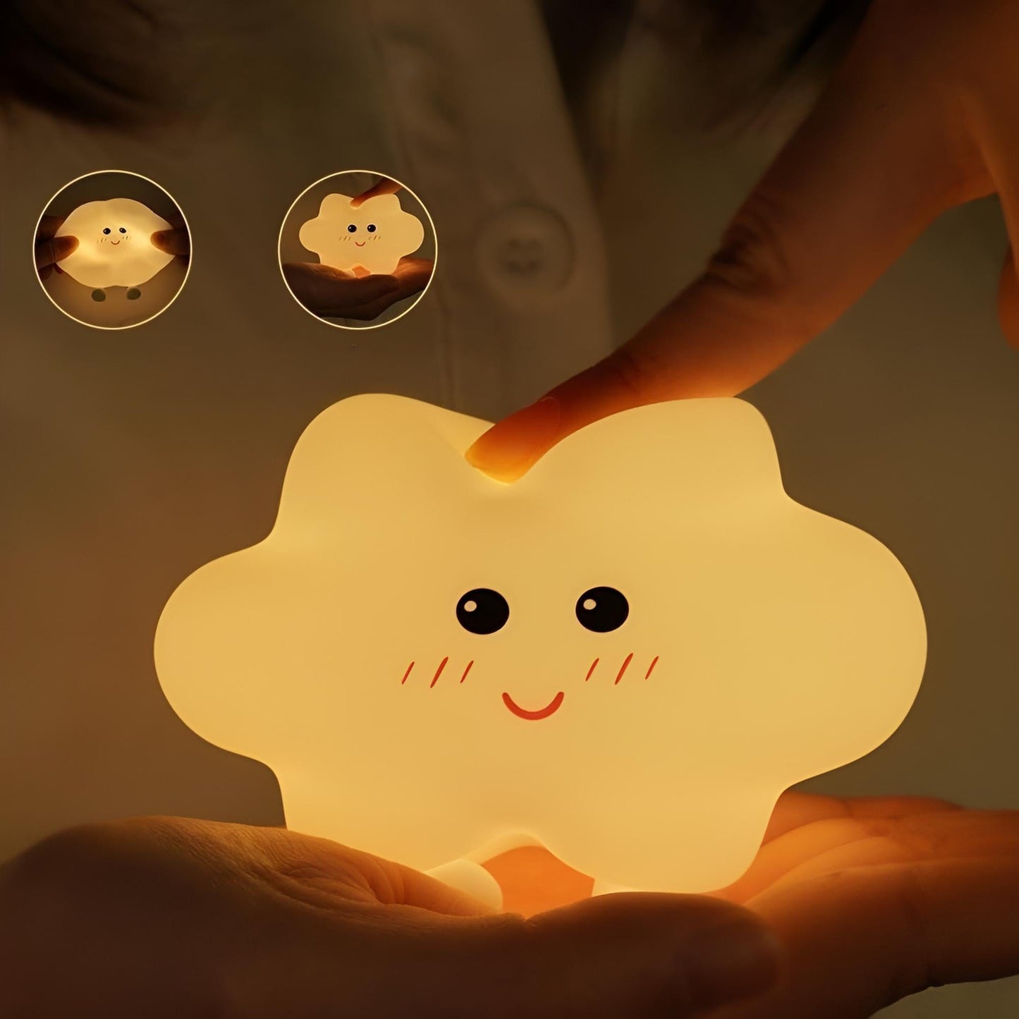 Veilleuse Murale Nuage en Silicone