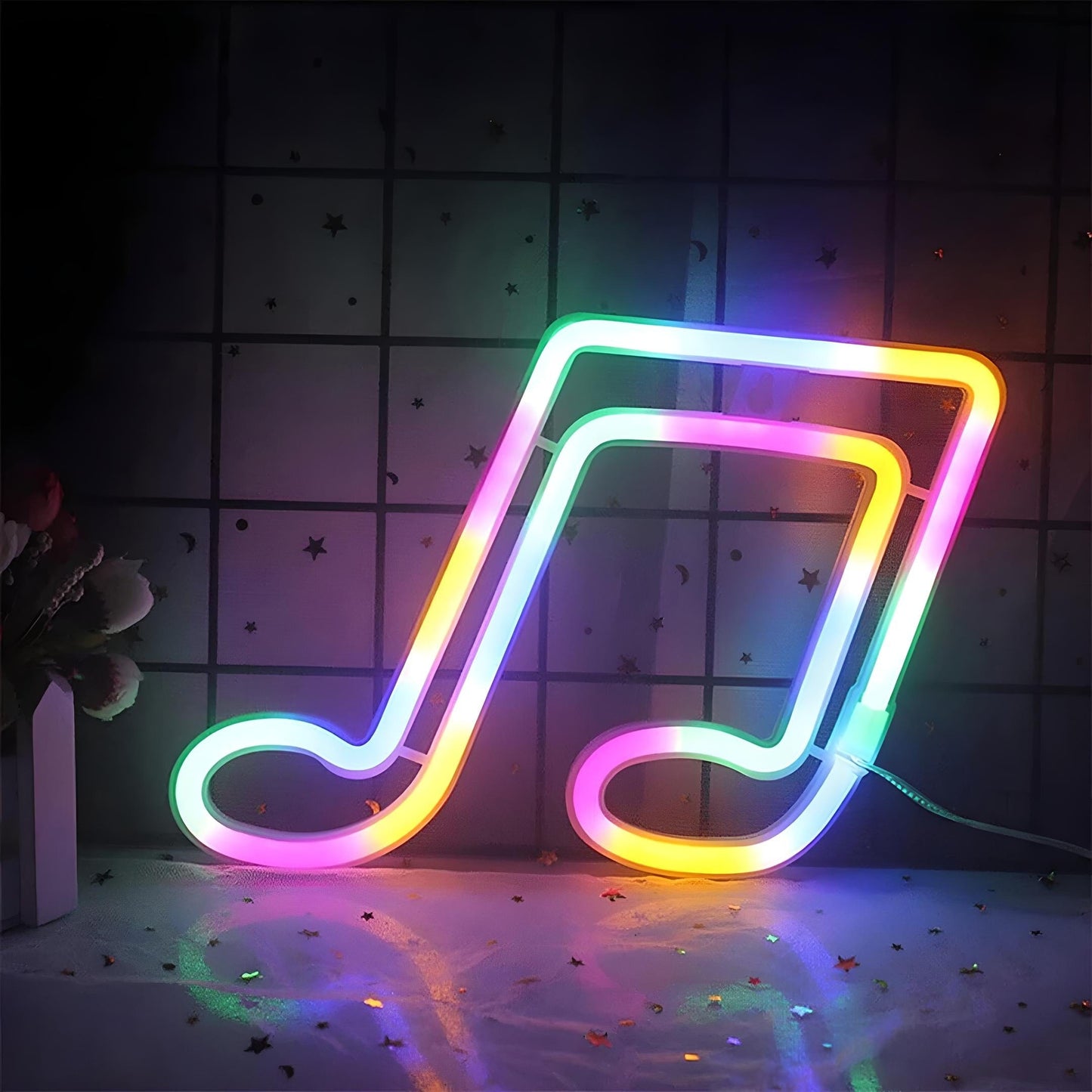 Veilleuse Néon Note de Musique