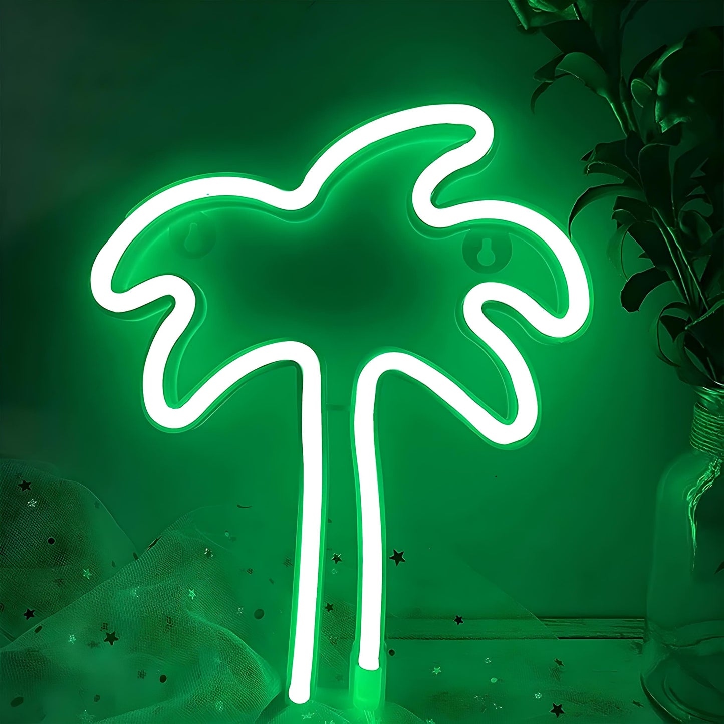 Veilleuse Néon Palmier