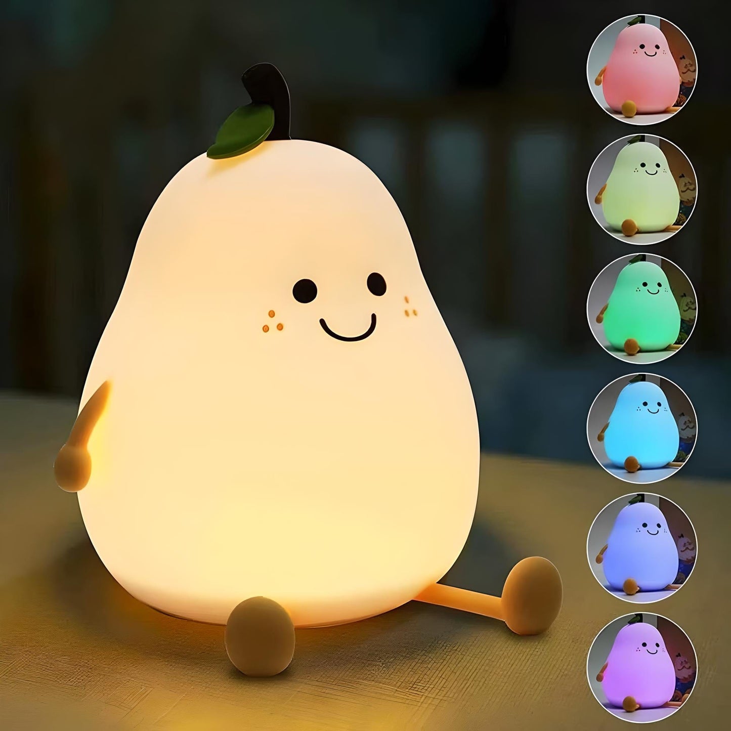 Veilleuse Poire : Meilleur Prix !
