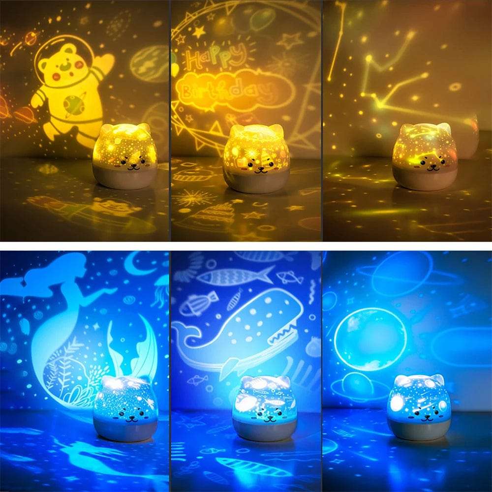 Veilleuse Projection Plafond pour Bébé
