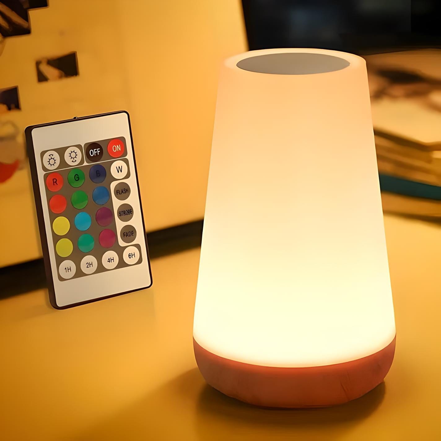 Veilleuse Rechargeable à 13 Couleurs
