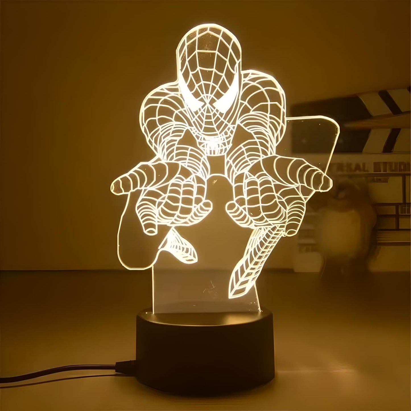 Veilleuse Spiderman 3D