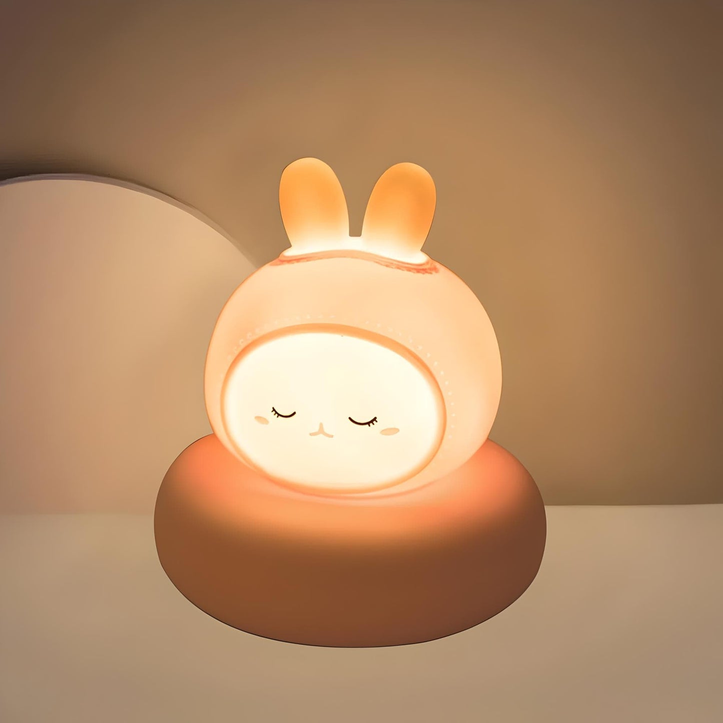 Veilleuse Tête de Lapin sur Socle