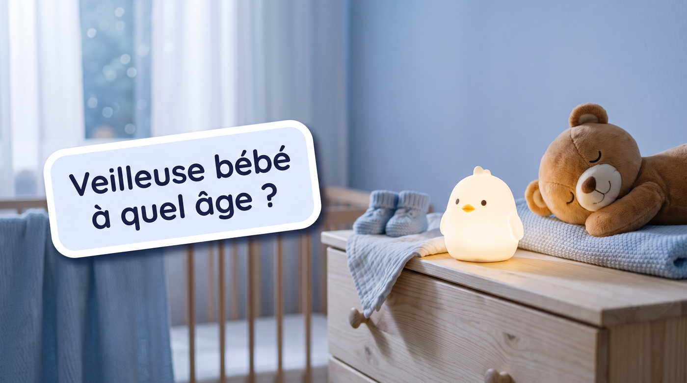 À quel âge utiliser une veilleuse pour bébé