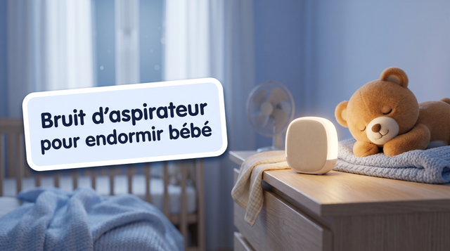 Bruit aspirateur bébé