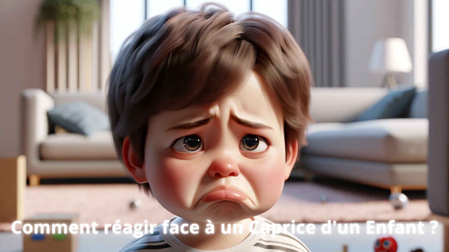 Comment réagir face à un caprice d'un enfant ? Image
