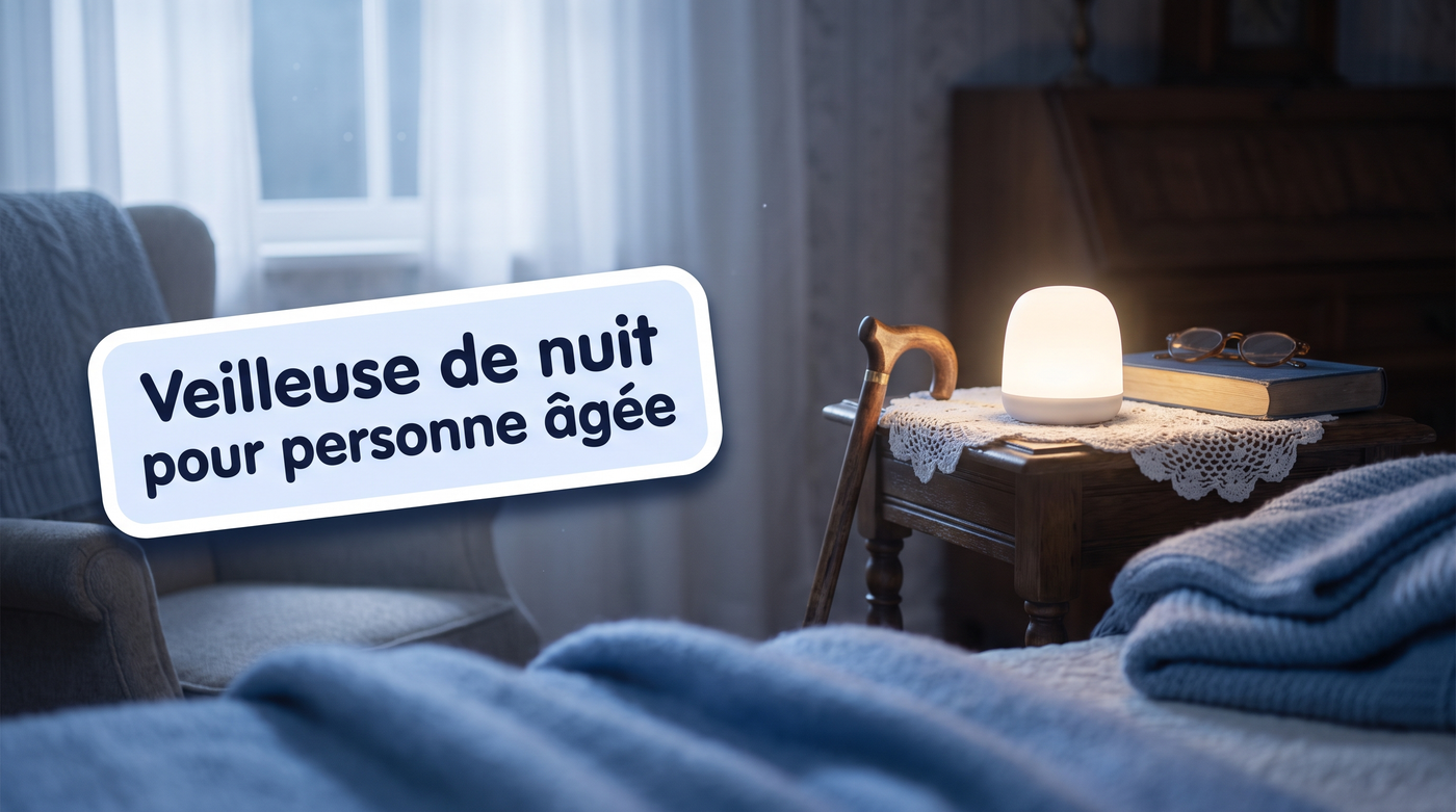 Quelle veilleuse de nuit choisir pour une personne âgée