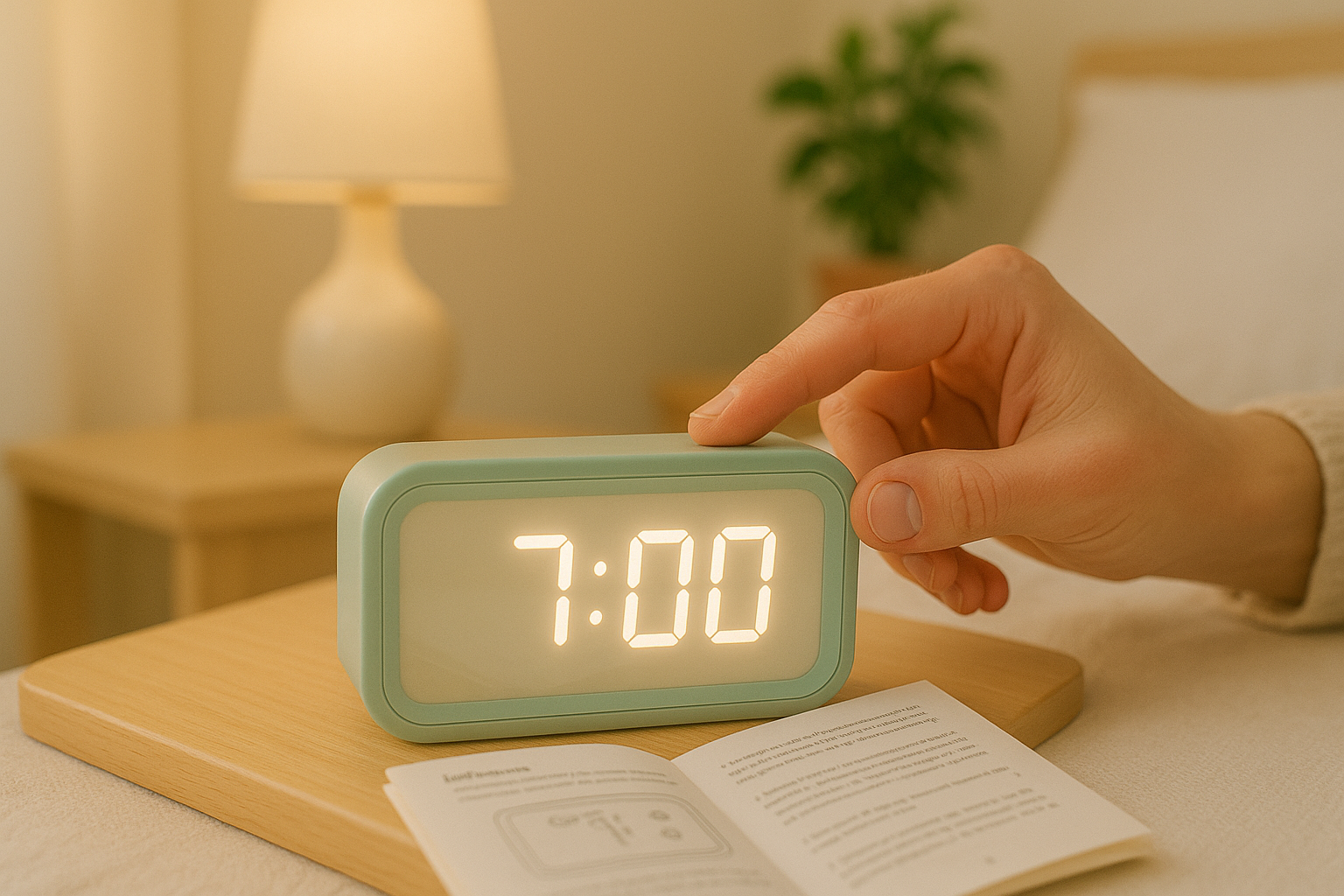 comment régler un réveil digital