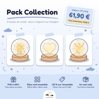 Pack Collection | 3 boules de cristal