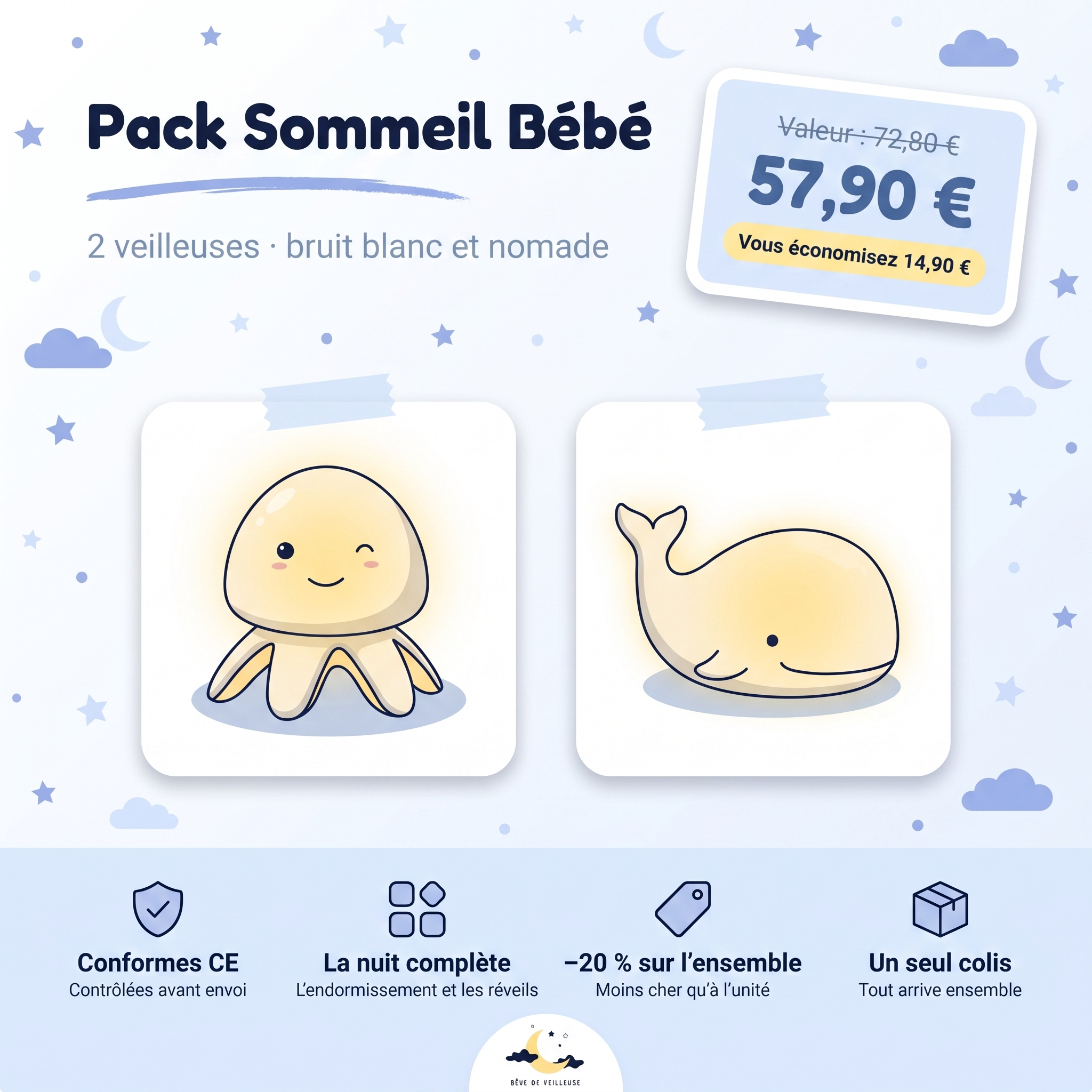 Pack Sommeil Bébé