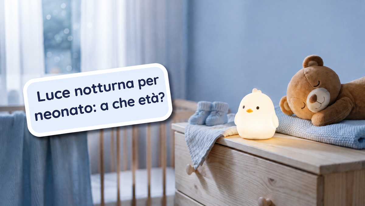 À quel âge utiliser une veilleuse pour bébé ? Nos repères par âge (it) Immagine