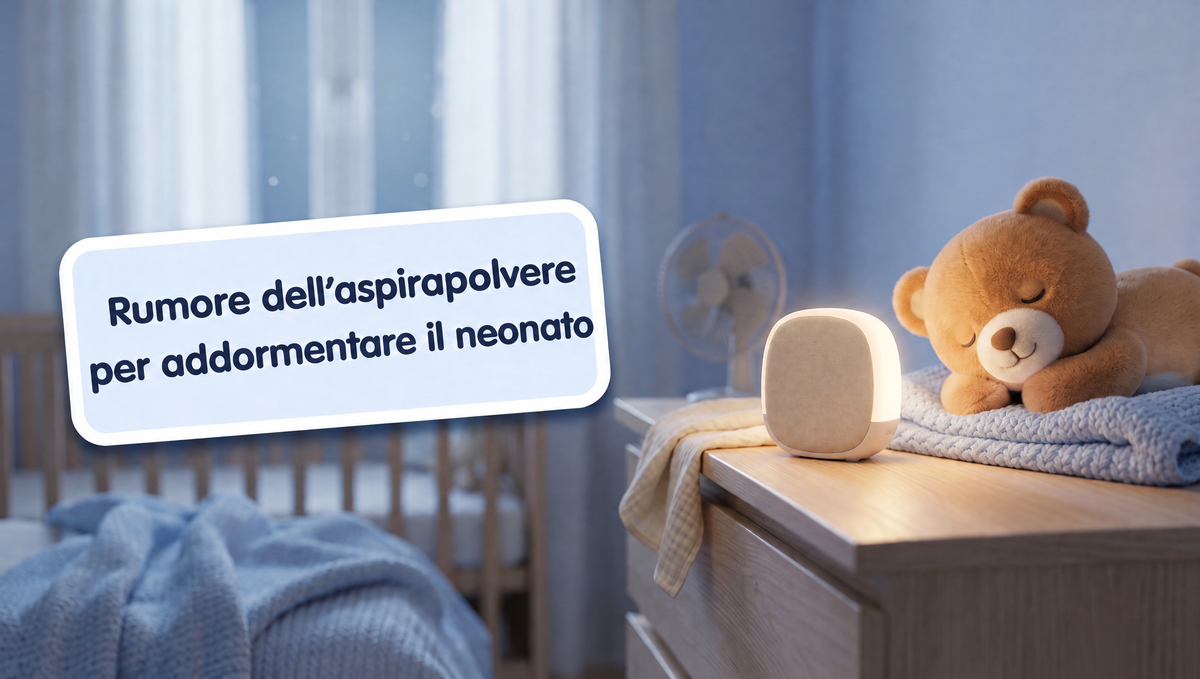 Bruit aspirateur bébé : pourquoi ça calme et comment l'utiliser (it) Immagine