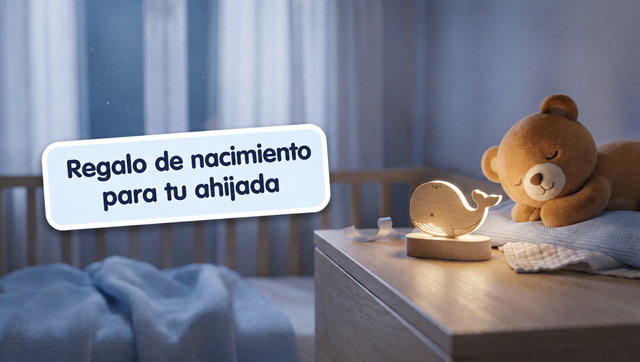 Regalo de nacimiento para una ahijada