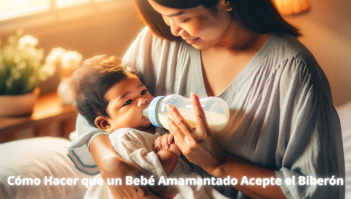 Cómo hacer que un bebé amamantado acepte el biberón: lo que todos los padres deberían saber