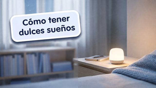 Cómo tener dulces sueños