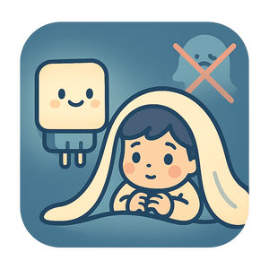 veilleuse icone Réduit la peur du noir