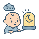 icone veilleuse reveil nocturne