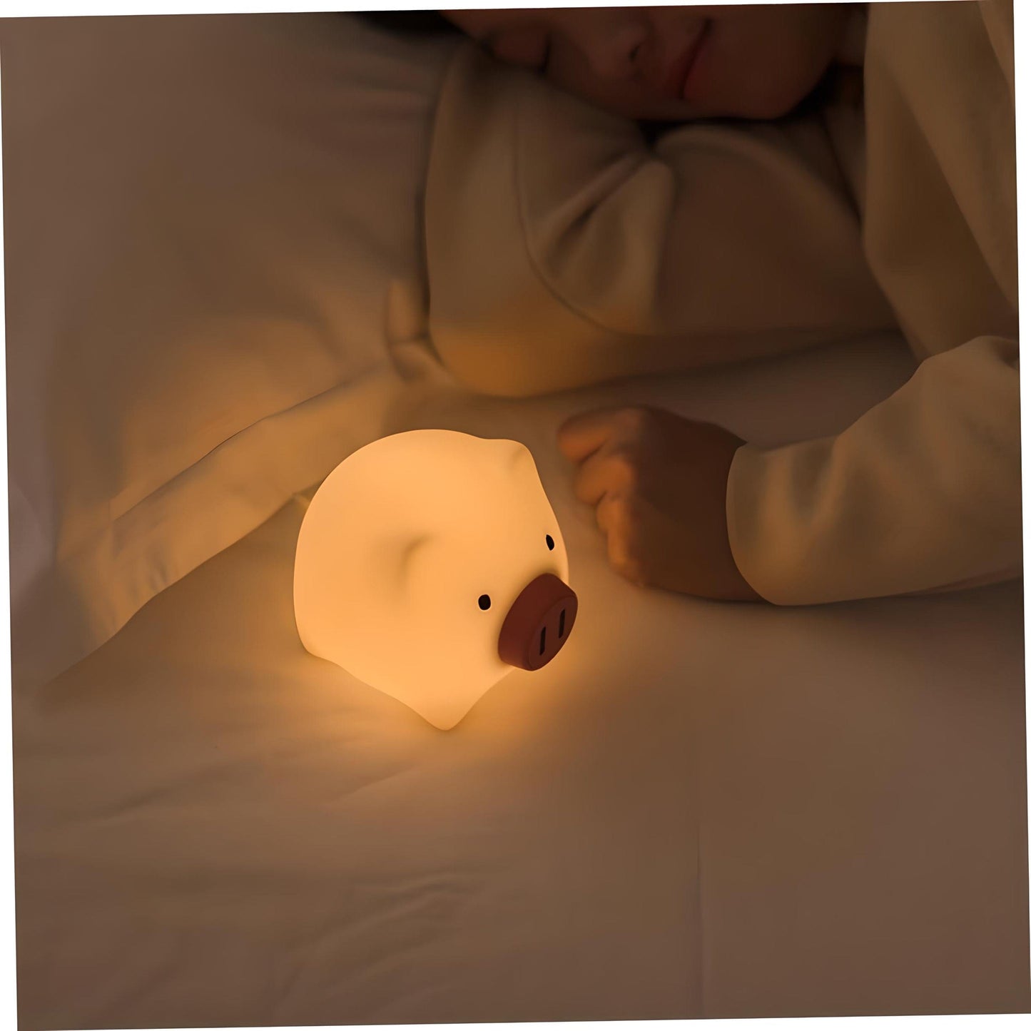 Lampe Enfant Cochon - Déco Chambre Bébé 