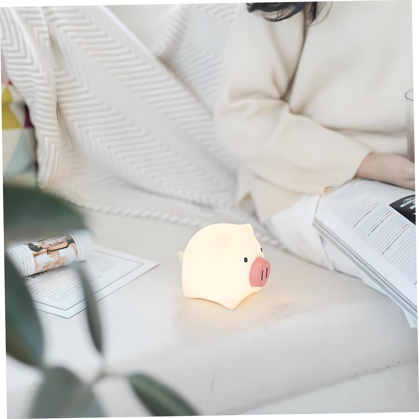 Lampe Enfant Cochon - Déco Chambre Bébé 