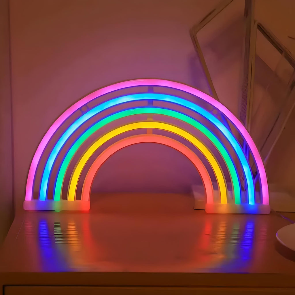 Lampe Néon Arc-En-Ciel