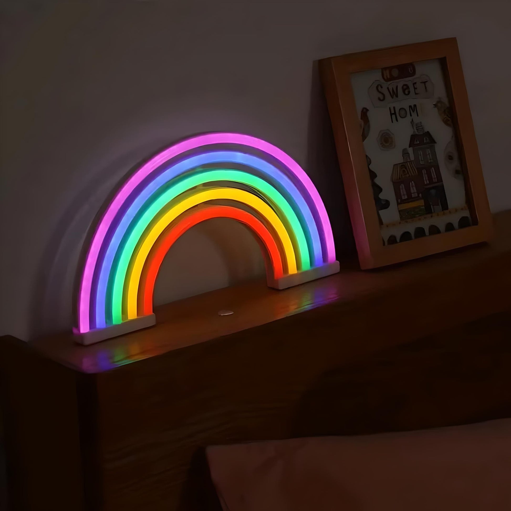 Lampe Néon Arc-En-Ciel