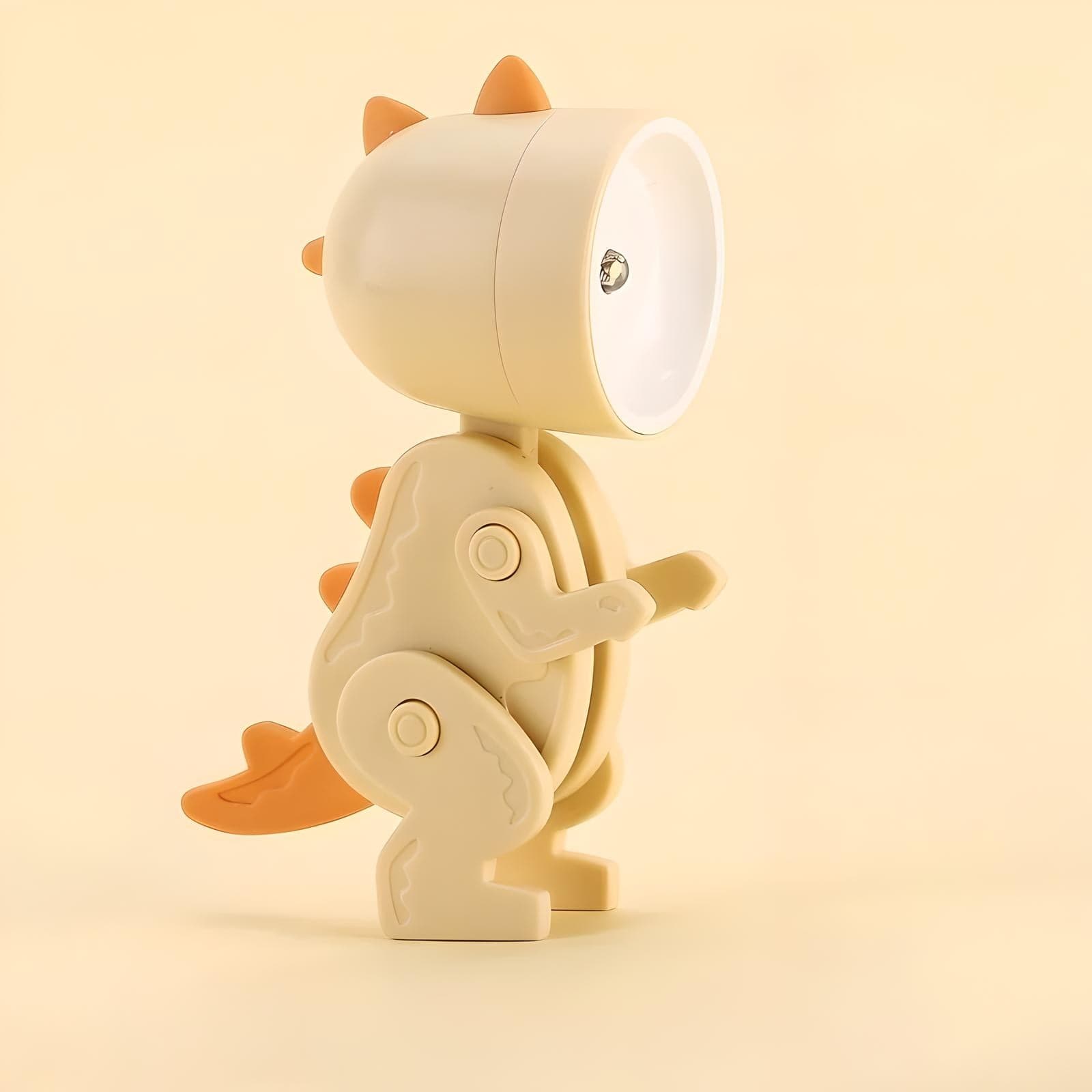 Lampe Veilleuse Dinosaure Beige