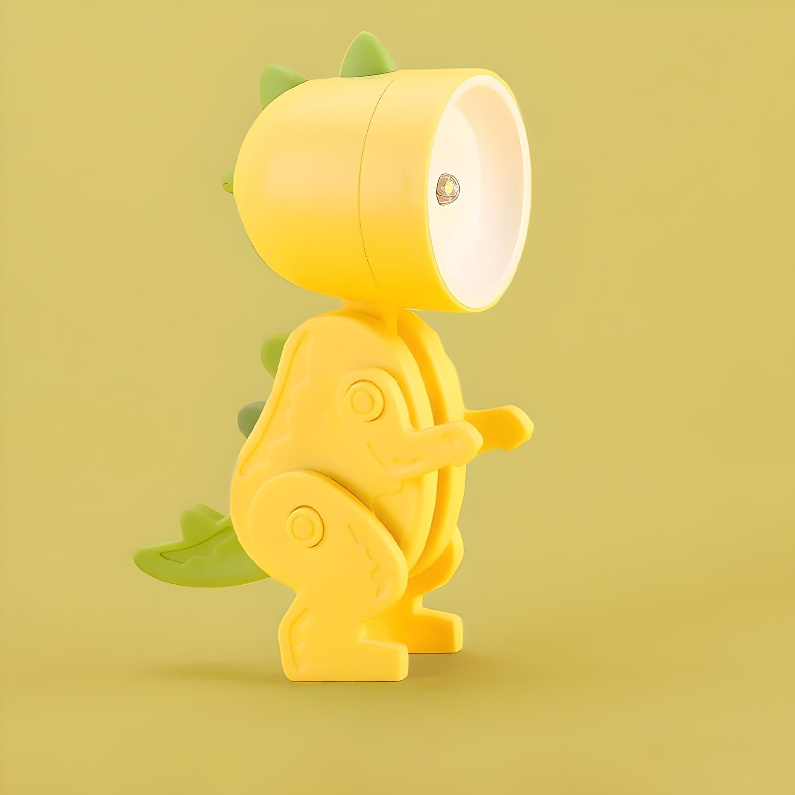 Lampe Veilleuse Dinosaure Jaune