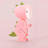 Lampe Veilleuse Dinosaure Rose