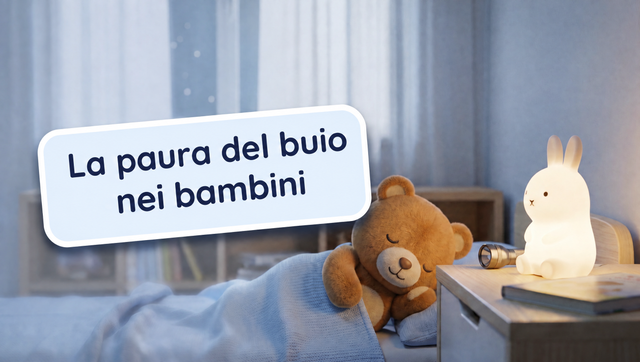 Paura del buio nei bambini: a che età compare e come reagire?