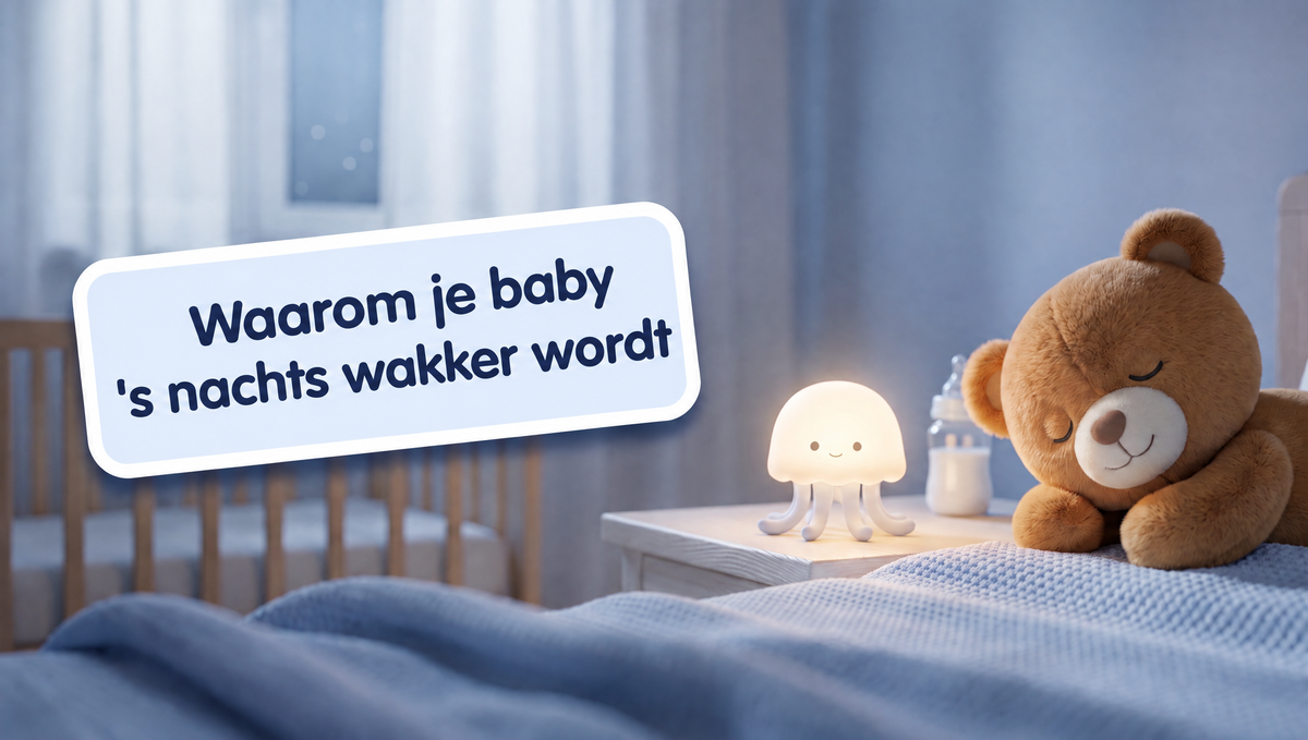 Pourquoi bébé se réveille la nuit et comment l'aider à se rendormir (nl) Afbeelding
