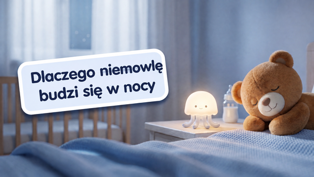 Dlaczego niemowlę budzi się w nocy