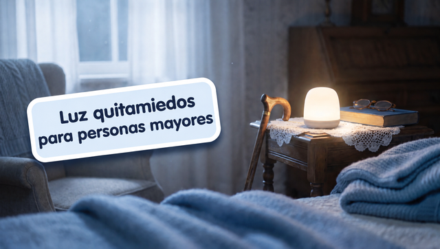 Qué luz quitamiedos elegir para una persona mayor
