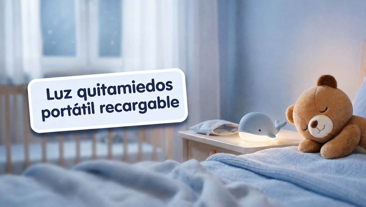 Quelle veilleuse nomade rechargeable choisir pour bébé ? (es) Imagen