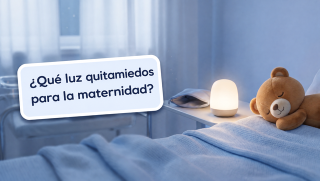 Qué luz quitamiedos llevar a la maternidad
