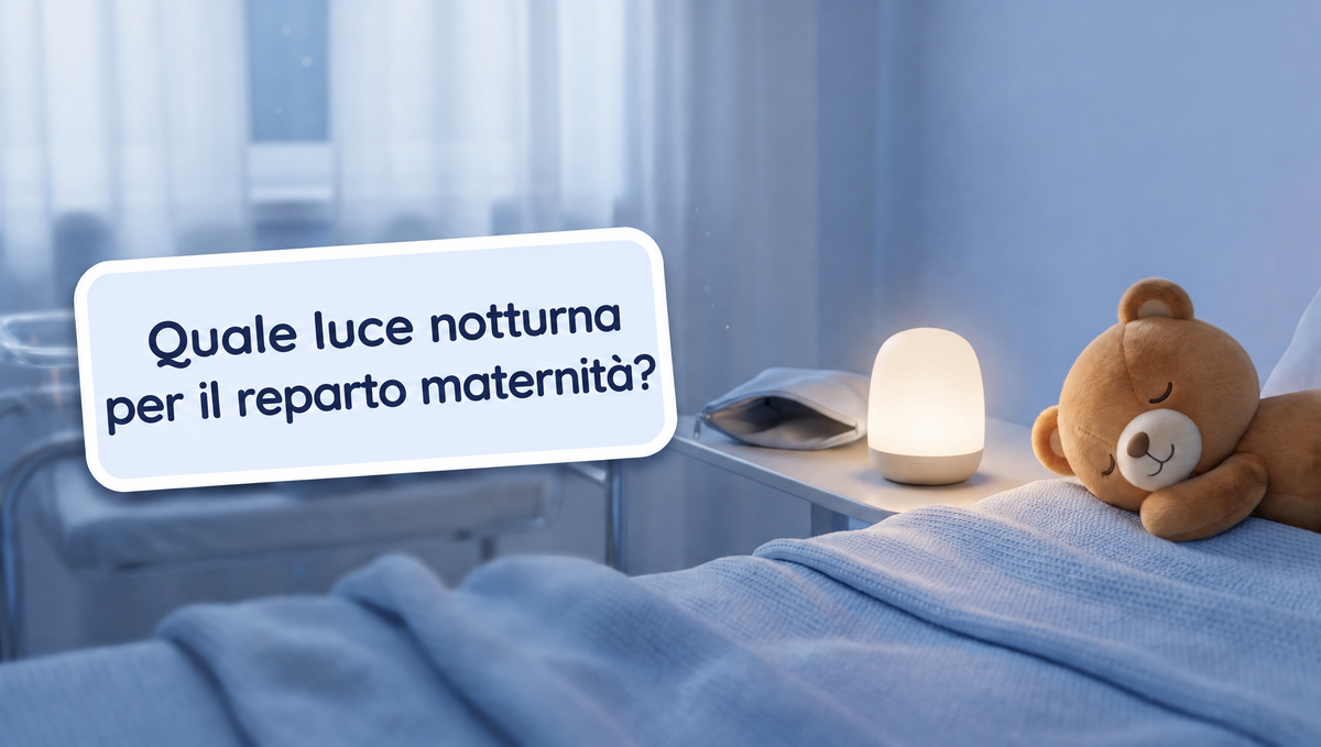 Quelle veilleuse pour la maternité ? Critères, couleurs et comparatif (it) Immagine