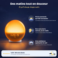 Veilleuse Réveil Simulateur d'Aube – avantages et avis clients